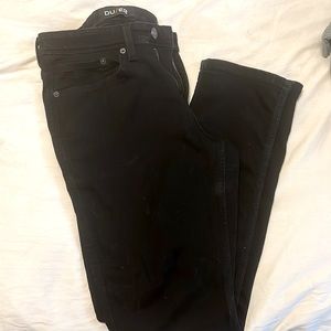 MENS LIFTING / active jeans - DUER - RELAXED TAPER 30x30 black jeans